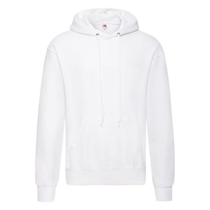 Толстовка с начесом CLASSIC HOODED SWEAT 280, белый