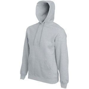 Толстовка с начесом CLASSIC HOODED SWEAT 280, серый меланж