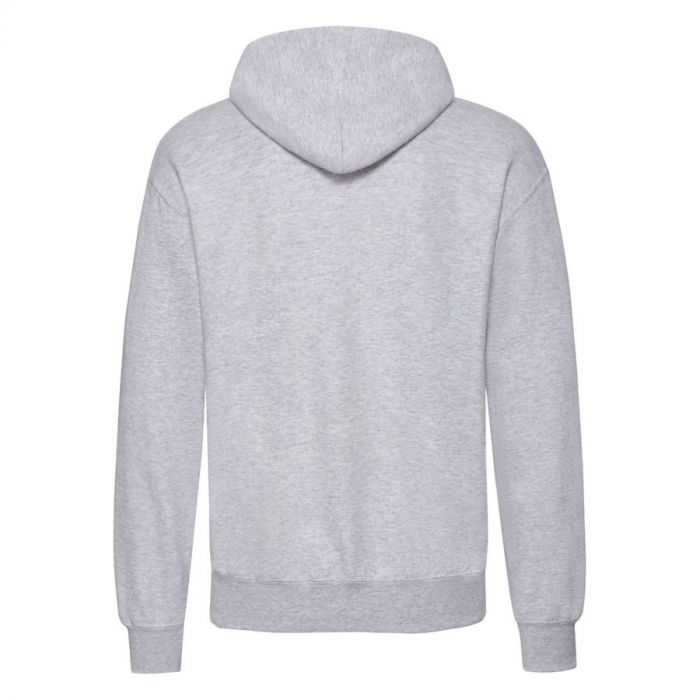 Толстовка с начесом CLASSIC HOODED SWEAT 280, серый меланж