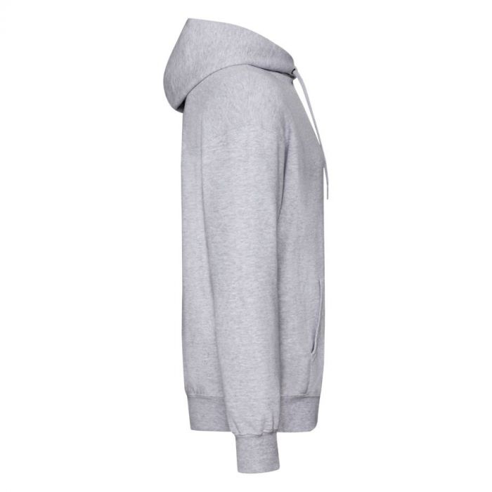 Толстовка с начесом CLASSIC HOODED SWEAT 280, серый меланж