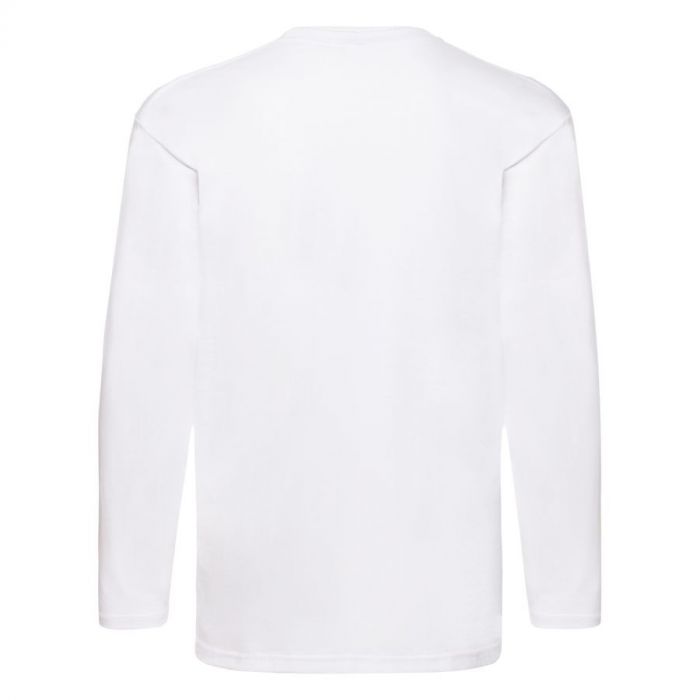 Футболка мужская SUPER PREMIUM LONG SLEEVE 190, белый