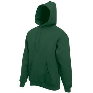 Толстовка с начесом CLASSIC HOODED SWEAT 280, темно-зелёный