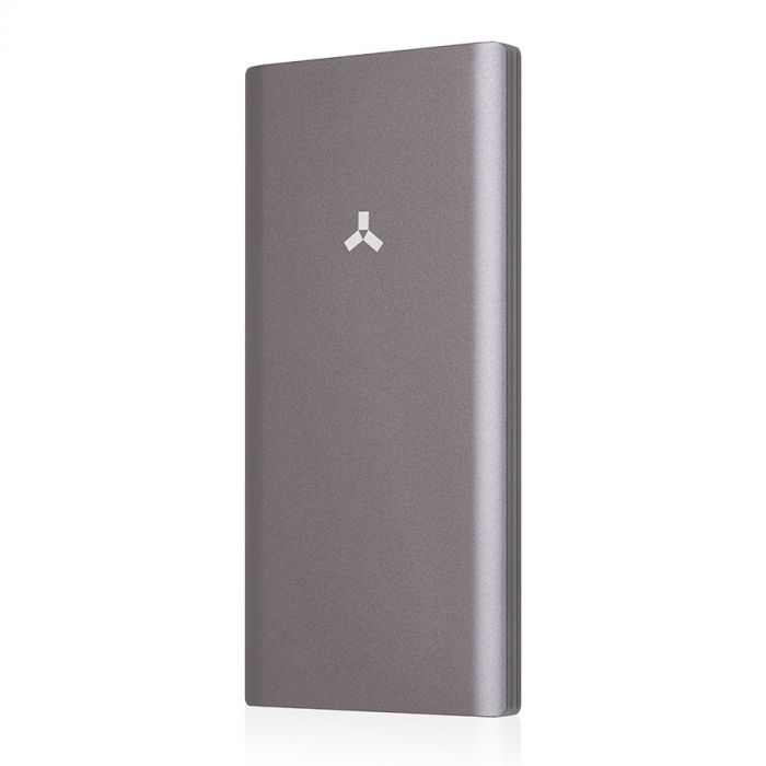 Внешний аккумулятор Accesstyle CHARCOAL II (10000 mAh), серебристый