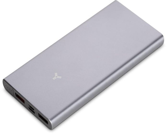 Внешний аккумулятор Accesstyle CHARCOAL II (10000 mAh), серебристый