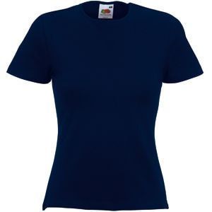 Футболка женская LADY FIT CREW NECK T 200, глубокий темно-синий