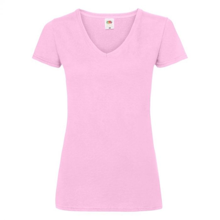 Футболка женская LADY FIT V-NECK T 210, розовый