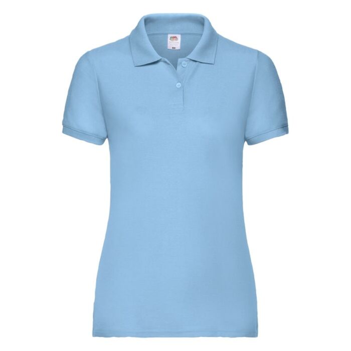 Поло женское 65/35 POLO LADY-FIT 170, небесно-голубой