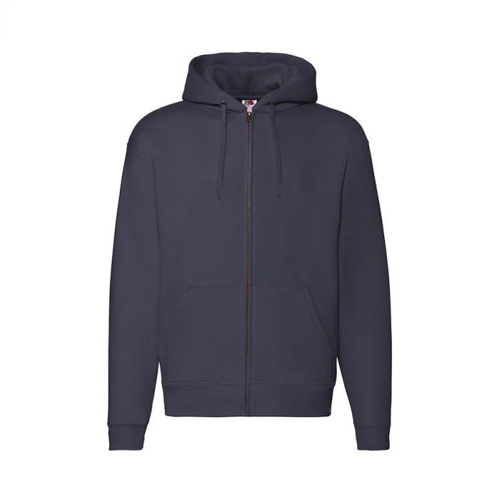 Толстовка PREMIUM HOODED SWEAT JACKET 260, глубокий темно-синий