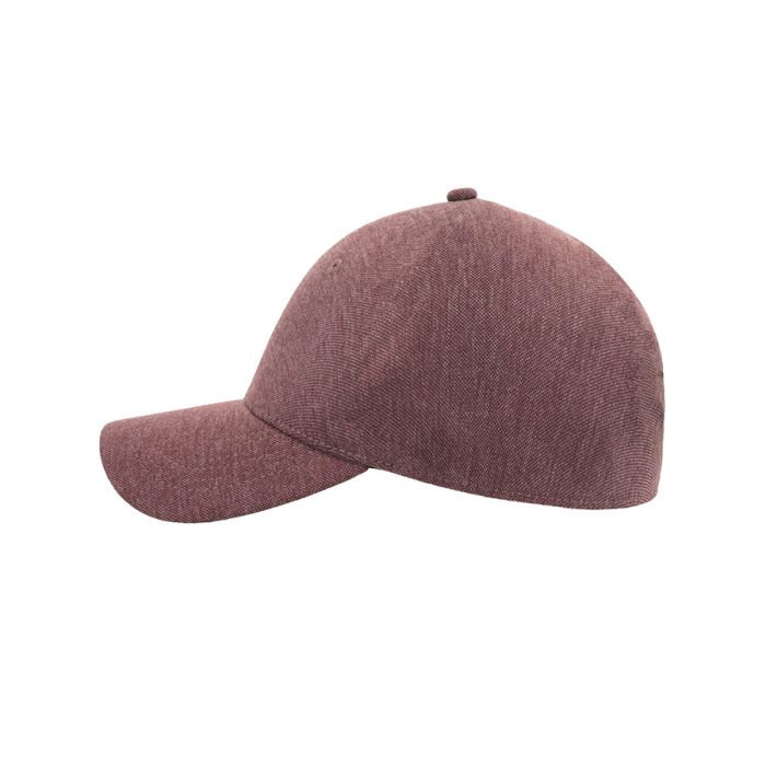 Бейсболка UNI-CAP PIQUET, бордовый