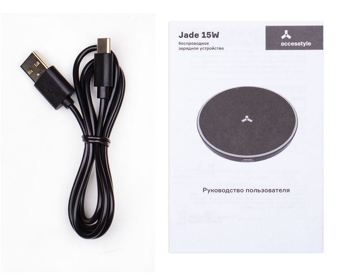 Беспроводное ЗУ Accesstyle Jade 15W