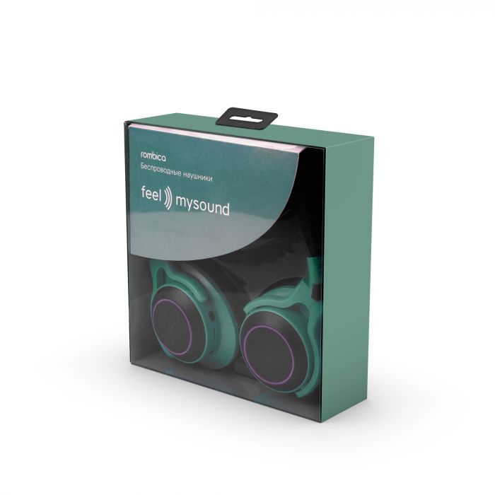 Наушники беспроводные Rombica MySound BH-15 Green