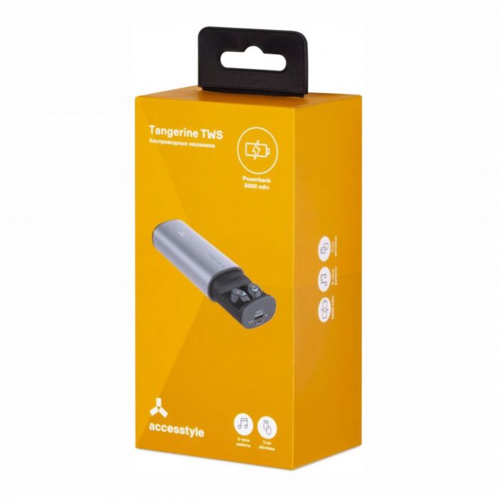 Наушники True Wireless Accesstyle Tangerine TWS