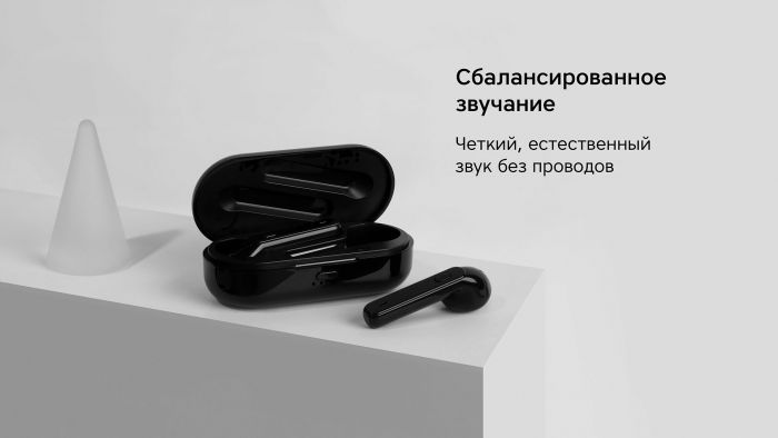 Наушники True Wireless Rombica MySound Spirit, черный