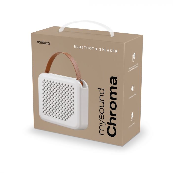 Портативная колонка Rombica Mysound Chroma, белый