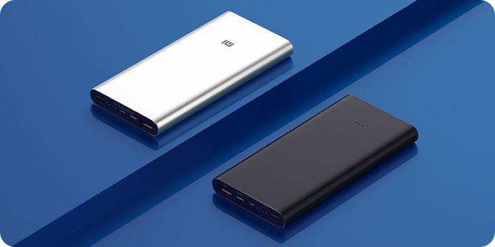 ПЗУ Xiaomi Mi Power Bank 3, серебро