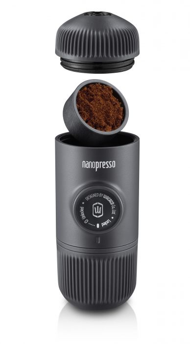 Ручная мини-кофемашина WACACO Nanopresso, черный