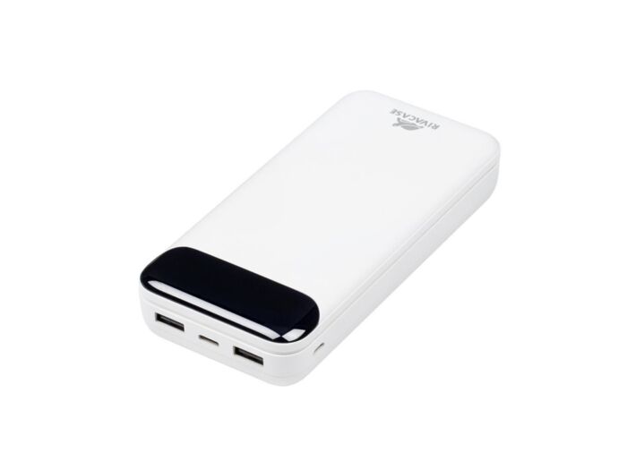 Внешний аккумулятор с дисплеем VA2280, 20000 mAh, белый