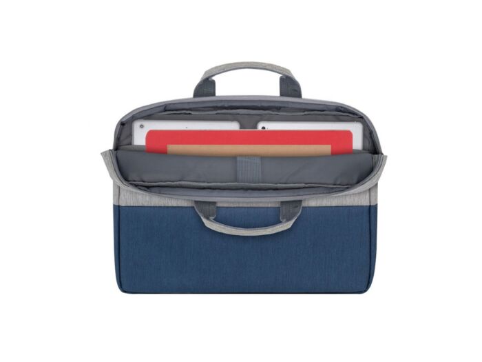 RIVACASE 7532 grey/dark blue сумка для ноутбука 15.6''