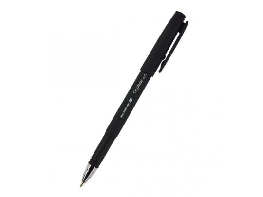 Ручка пластиковая шариковая CityWrite Black, черный
