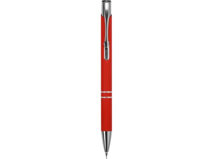 Карандаш механический Legend Pencil soft-touch, красный