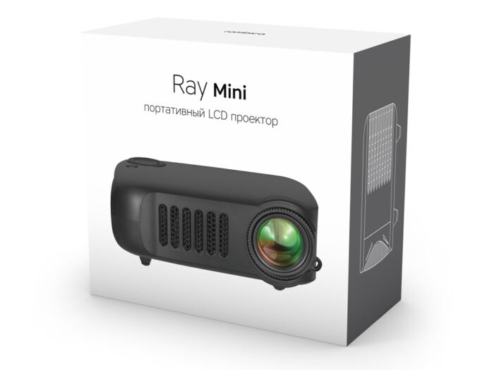 Мультимедийный проектор Ray Mini, черный