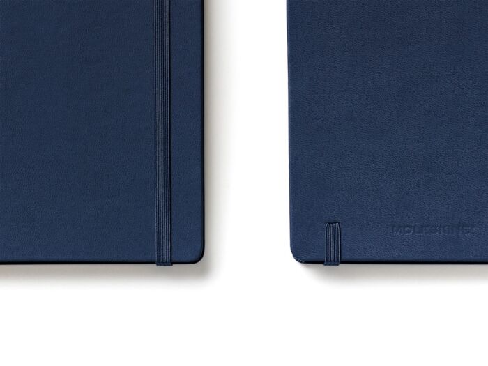 Записная книжка Moleskine Classic (в линейку) в твердой обложке, Pocket (9x14см), синий