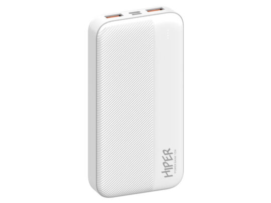 Портативный внешний аккумулятор SM, 20000 mAh, белый