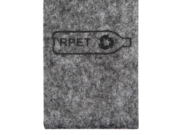 Брелок Felt из RPET-фетра, серый