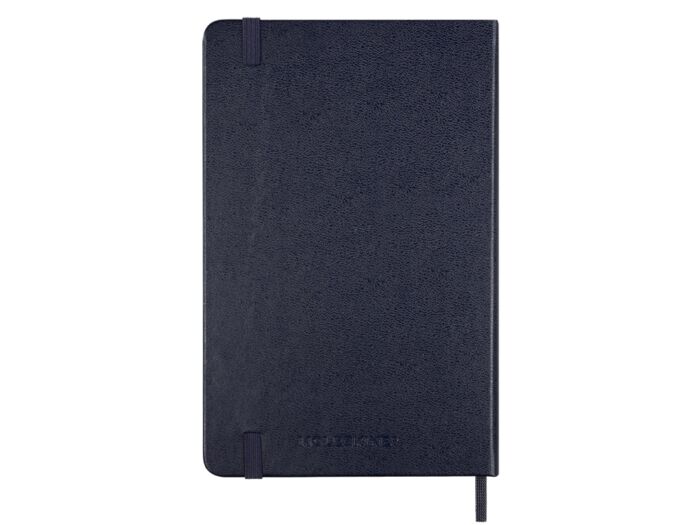 Записная книжка Moleskine Classic (в линейку) в твердой обложке, Medium (11,5x18 см), синий