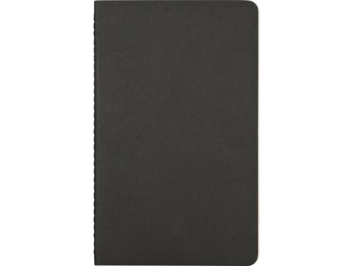 Записная книжка Moleskine Cahier (нелинованный, 3 шт.), Large (13х21см), черный