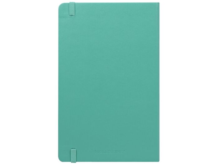 Записная книжка Moleskine Classic (в линейку) в твердой обложке, Large (13х21см), морская волна