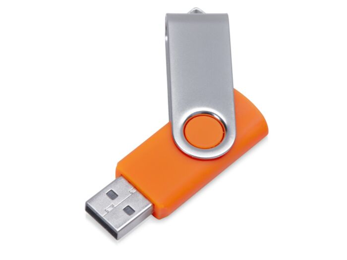 Флеш-карта USB 2.0 16 Gb Flash C1, оранжевый