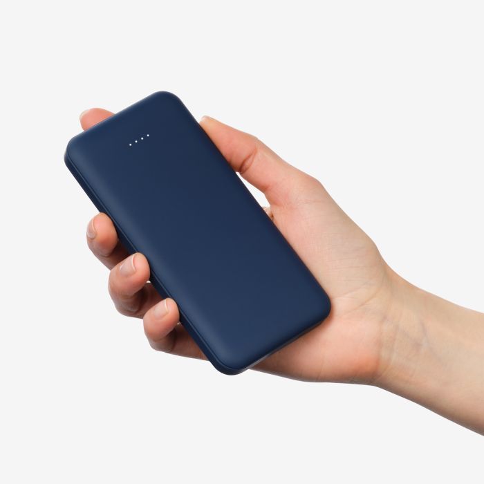 Внешний аккумулятор Elari Plus 10000 mAh, синий