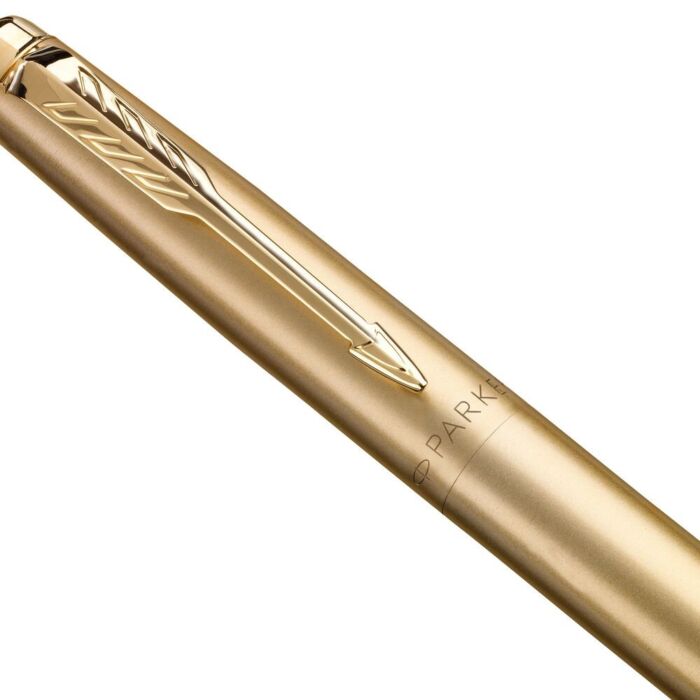 Ручка шариковая Parker Jotter XL Monochrome Gold, золотистая