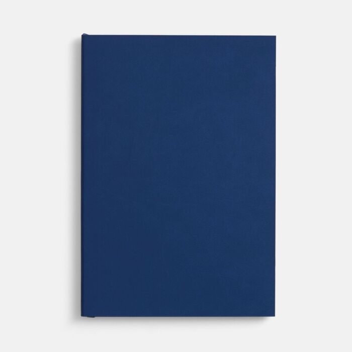 Ежедневник Flat, недатированный, синий, ver.2