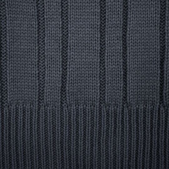 Шарф Knit Beat, серый (графит)