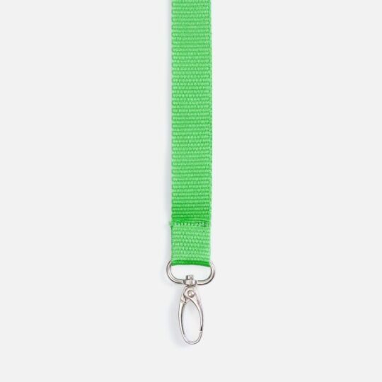 Лента для бейджа Pin, зеленая