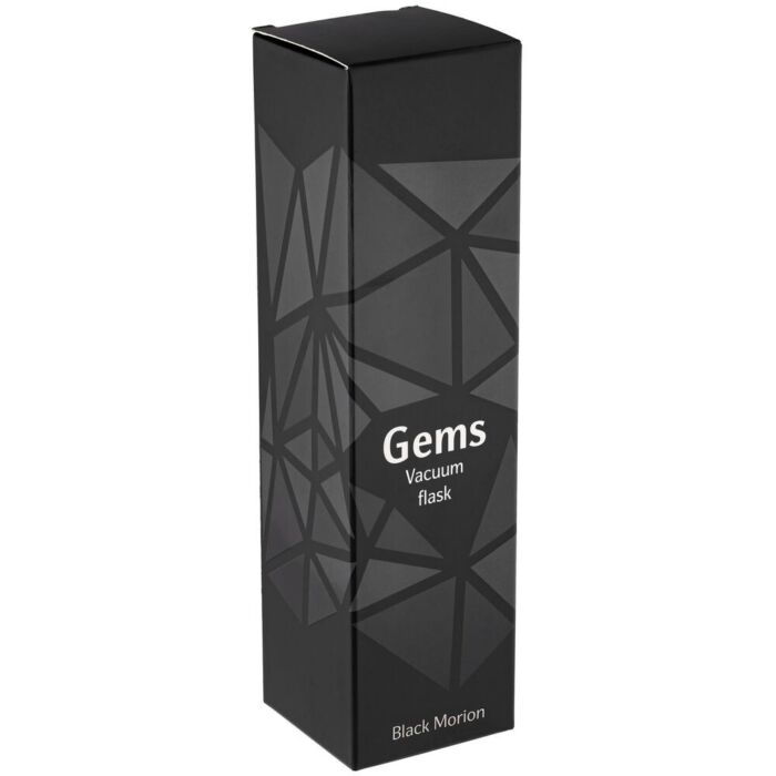 Термос Gems Black Morion, черный морион