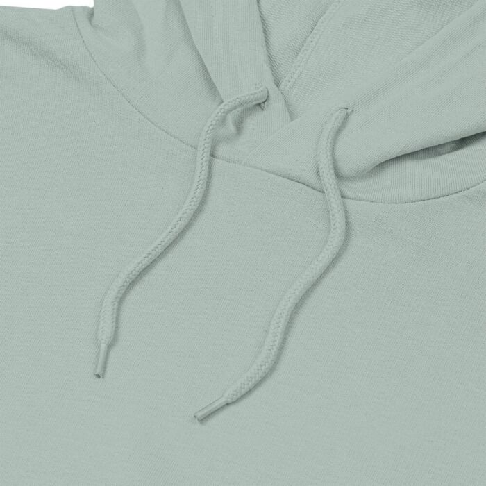 Толстовка с капюшоном унисекс Hoodie, серо-зеленая