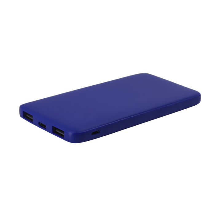 Внешний аккумулятор Bplanner Power 1 ST, софт-тач, 5000 mAh (Синий)