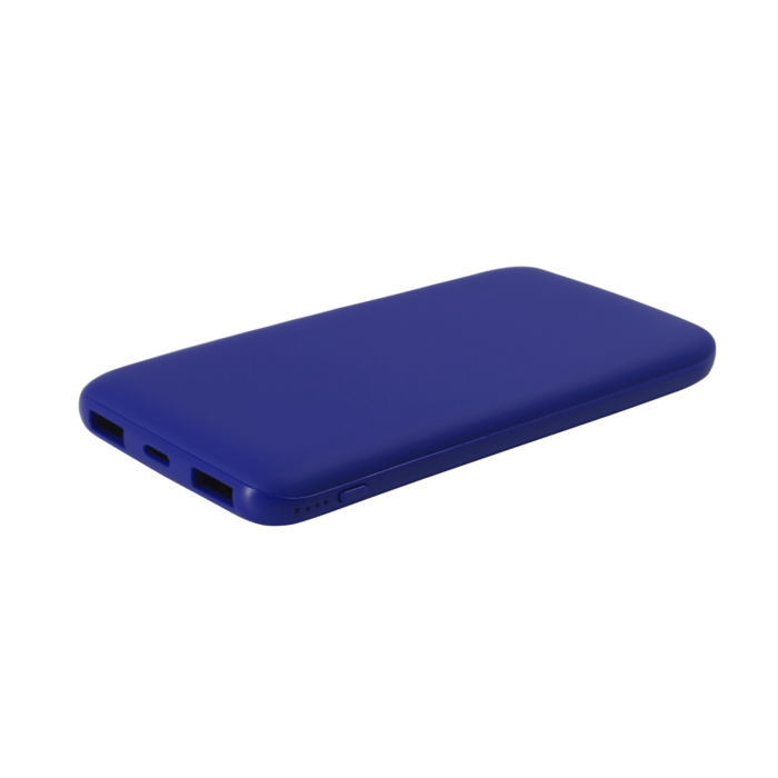 Внешний аккумулятор Bplanner Power 2 ST, софт-тач, 10000 mAh (Синий)