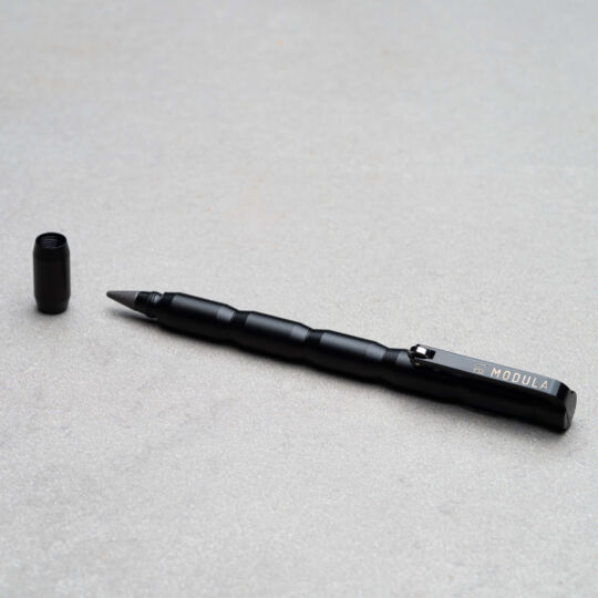 Шариковая ручка+карандаш Pininfarina Modula Black, черный