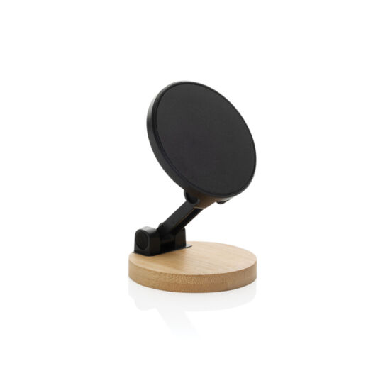 Подставка для телефона Magmount из бамбука и переработанного пластика RCS, черный