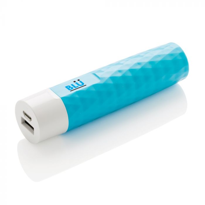 Зарядное устройство Geometric, 2200 mAh, синий