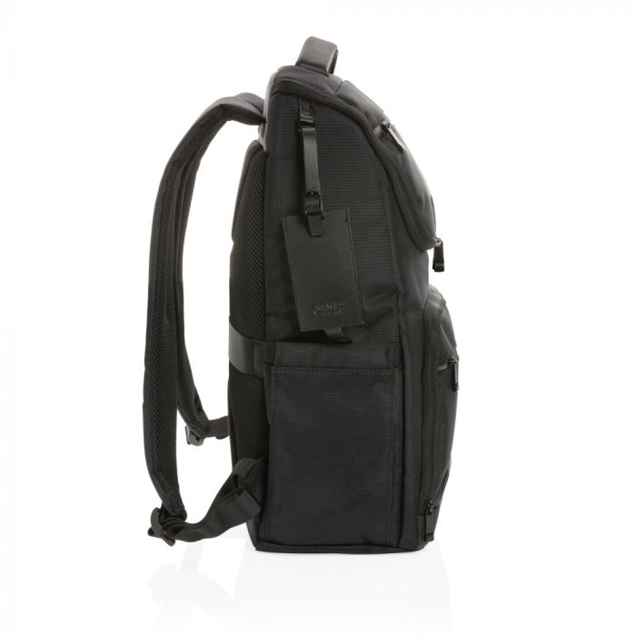 Рюкзак Swiss Peak Voyager из RPET AWARE™ для ноутбука 15,6", черный