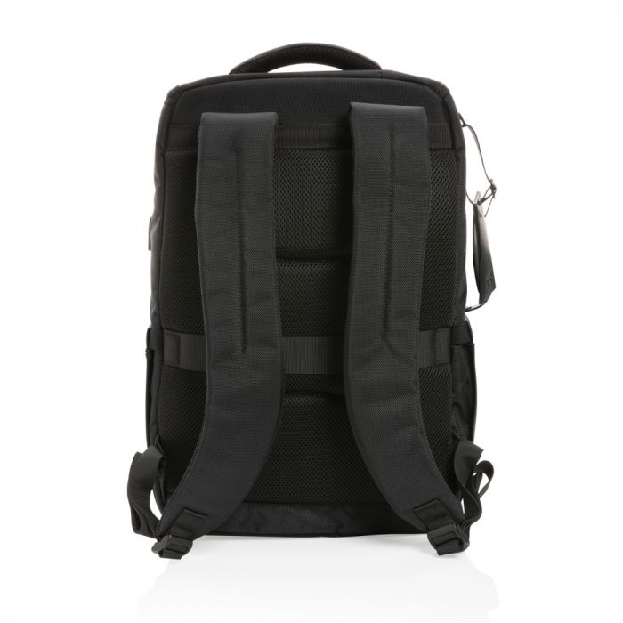 Рюкзак Swiss Peak Voyager из RPET AWARE™ для ноутбука 15,6", черный