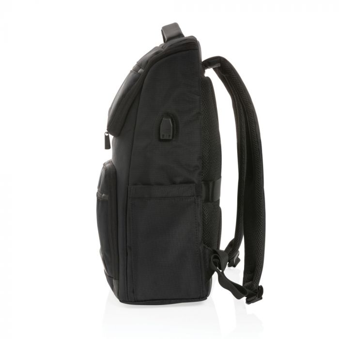 Рюкзак Swiss Peak Voyager из RPET AWARE™ для ноутбука 15,6", черный